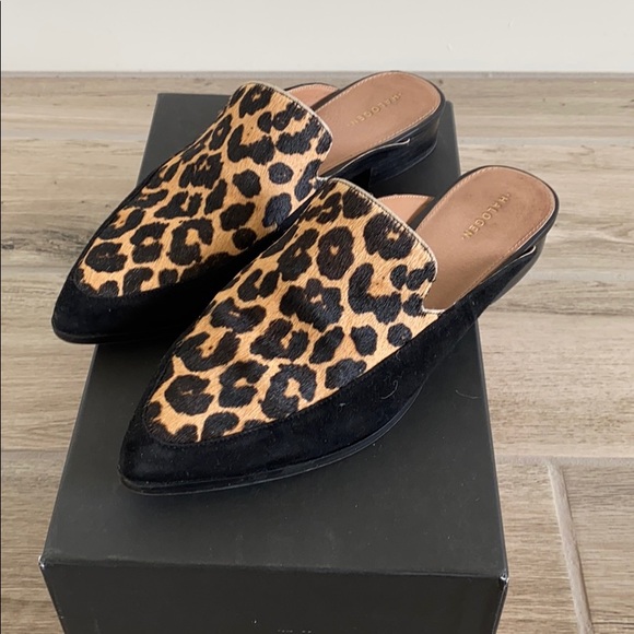 Halogen Shoes - Halogen Leopard Mules